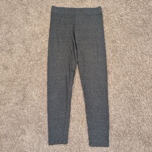 Forever 21 soft and stretchy heathered grey casual leggings size medium